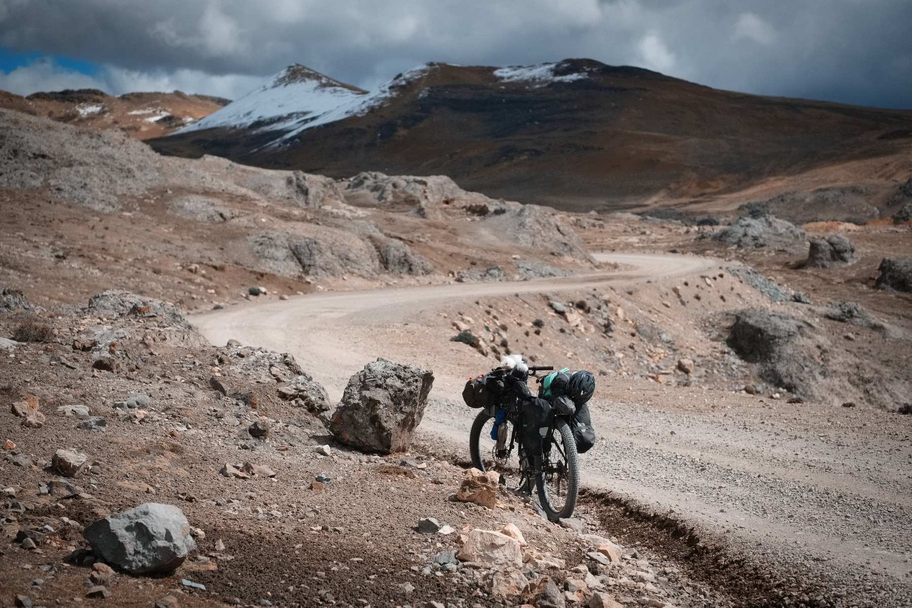 Cycling at 5000m in the Peruvian Andes